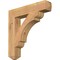 Ekena Millwork Olympic Craftsman Smooth Bracket, Western Red Cedar, 3 1/2"W x 20"D x 20"H BKT04X20X20OLY04SWR - alternate 1
